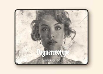 Daguerreotype Photo Effect for Photoshop