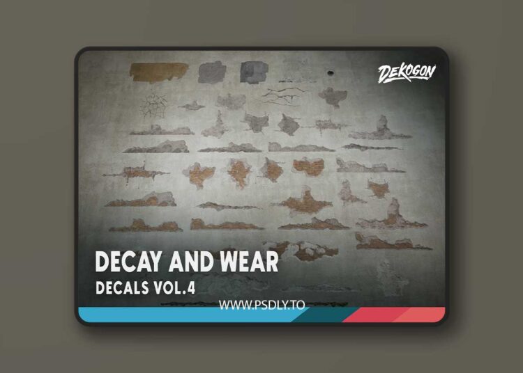 Decals VOL.4 - Decay (5.3 – 5.6) for Unreal Engine 1 Decals VOL.4 - Decay (5.3 – 5.6)