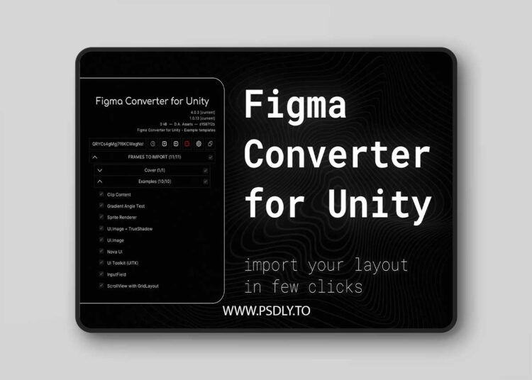 Figma Converter for Unity v5.8.3 for Unreal Engine 1 Figma Converter for Unity v5.8.3