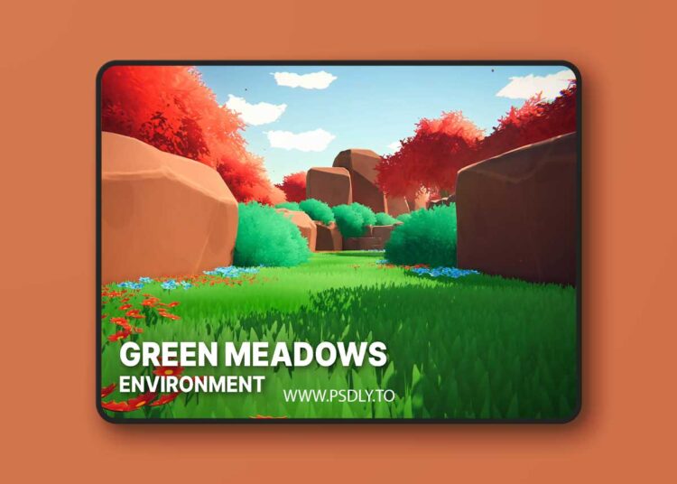 Green Meadows - Stylized Nature Environment v1.1 1 Green Meadows - Stylized Nature Environment v1.1
