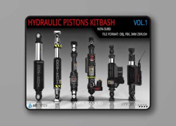 Kitbash Hydraulic Pistons V1