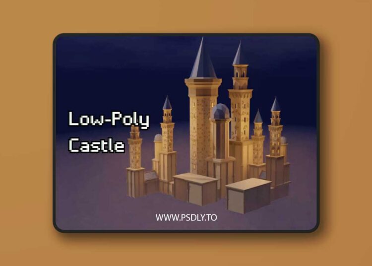 Low-Poly Castle v1.0 for Unreal Engine 1 Low-Poly Castle v1.0