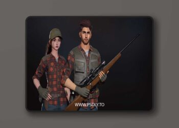 Lumberjack Hunter - Male and Female Characters (4.24 - 5.6)