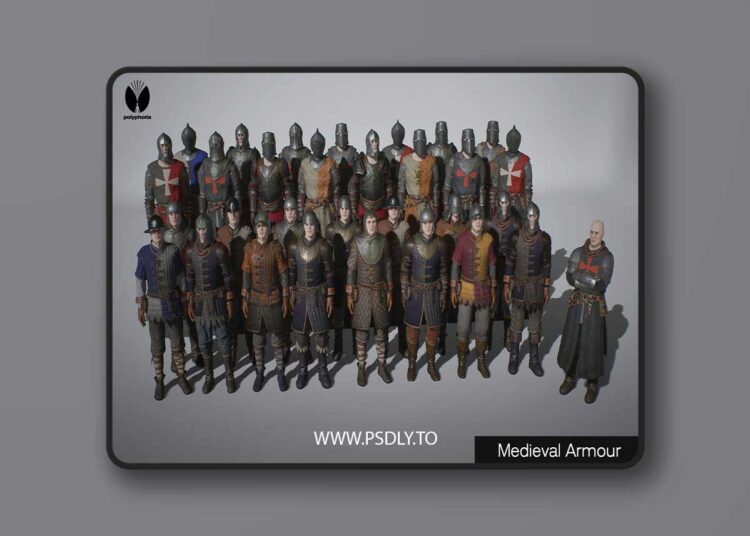 Medieval Armour - Metahuman - Male/Female (5.0 – 5.6) 1 Medieval Armour - Metahuman - Male/Female (5.0 – 5.6)