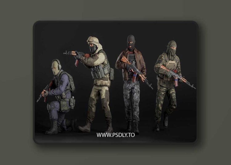 Modular Bandits Pack (5.0 – 5.6) for Unreal Engine 1 Modular Bandits Pack (5.0 – 5.6)