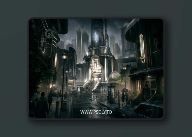 Noir Futurism (FULL) for Unreal Engine 1 Noir Futurism