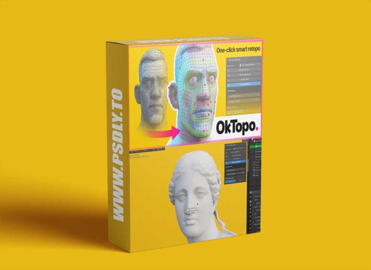 OkTopo Remesher v1.0 for Blender 1 OkTopo Remesher v1.0 for Blender