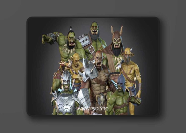 Orcs Pack (4.19 – 4.27 and 5.0 – 5.6) for Unreal Engine 1 Orcs Pack (4.19 – 4.27 and 5.0 – 5.6)