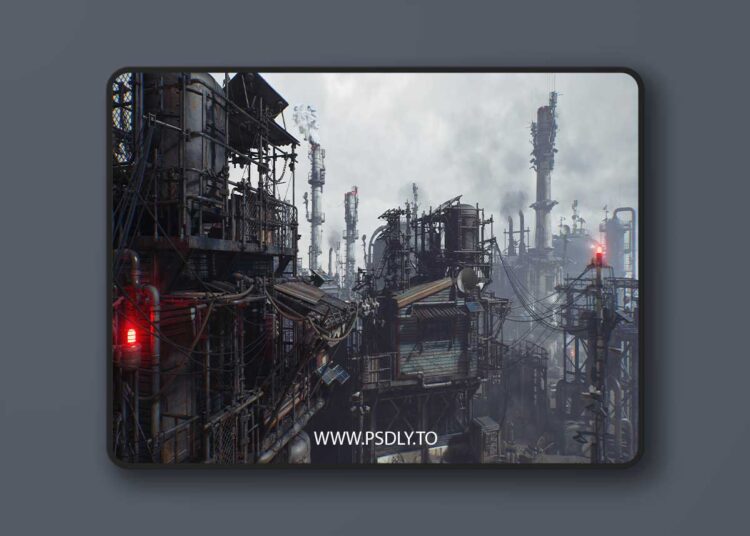 Post Apocalypse Survivor Environment Kitbash set 1 Post Apocalypse Survivor Environment Kitbash set