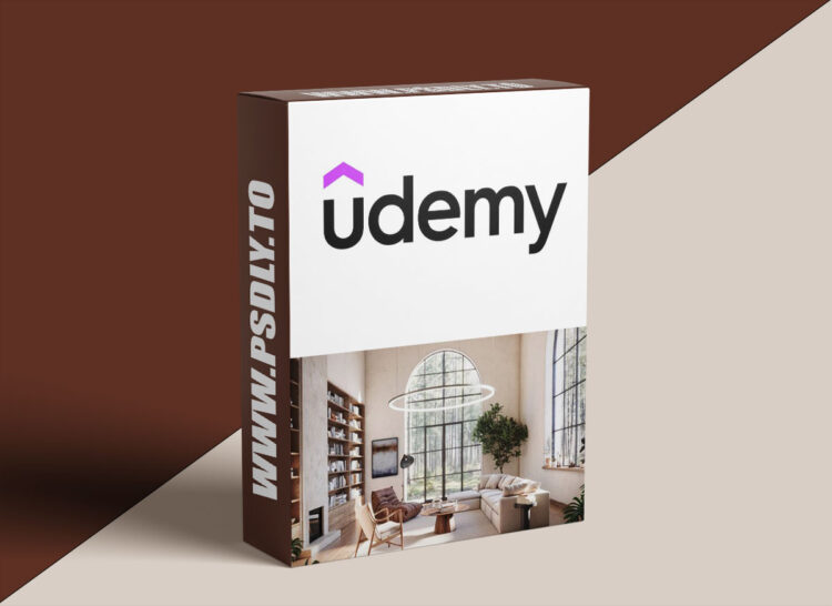 Udemy – Professional Interior Visualization - 3ds Max + Corona 1 Professional Interior Visualization - 3ds Max + Corona