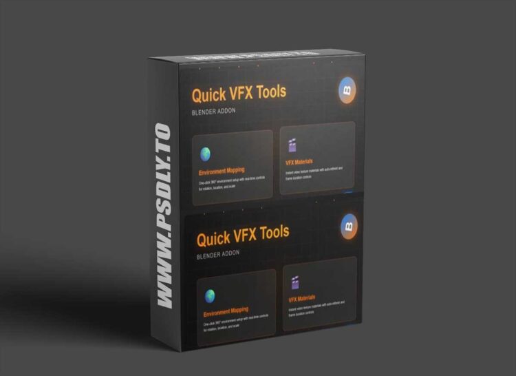 Quick VFX Tool v1.5 for Blender 1 Quick VFX Tool v1.5 for Blender