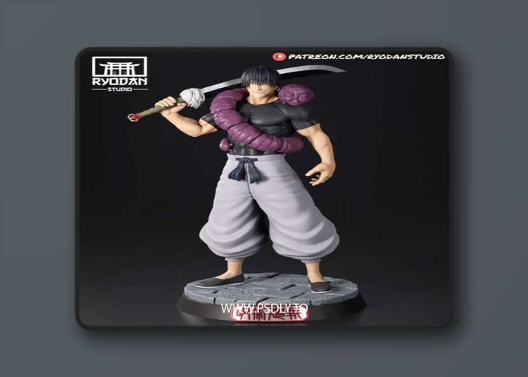 Ryodan Studio – Toji Fushiguro – 3D Print Model STL 1 Ryodan Studio – Toji Fushiguro – 3D Print Model STL