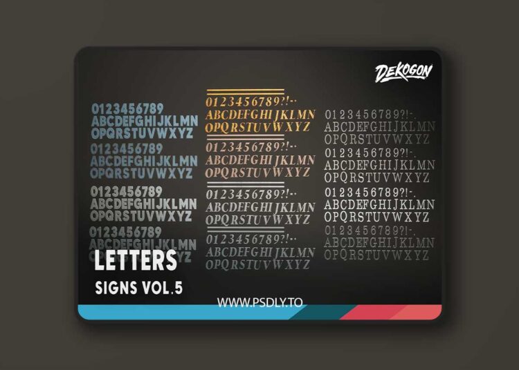 Signage VOL.5 - Letters (5.1 – 5.6) for Unreal Engine 1 Signage VOL.5 - Letters (5.1 – 5.6)