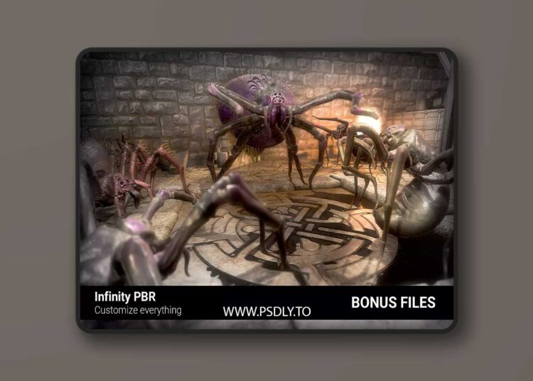 Spiders - Bonus Files 1 - Concept Art & Substance Painter files v1.0 1 Spiders - Bonus Files 1 - Concept Art & Substance Painter files v1.0