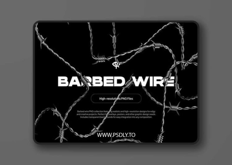Studio2am - Barbed Wire PNG Collection 1 Studio2am - Barbed Wire PNG Collection