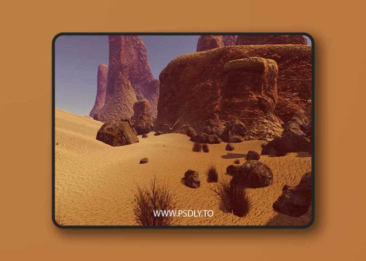 Vast Desert Environment v1.0 for Unreal Engine 1 Vast Desert Environment v1.0