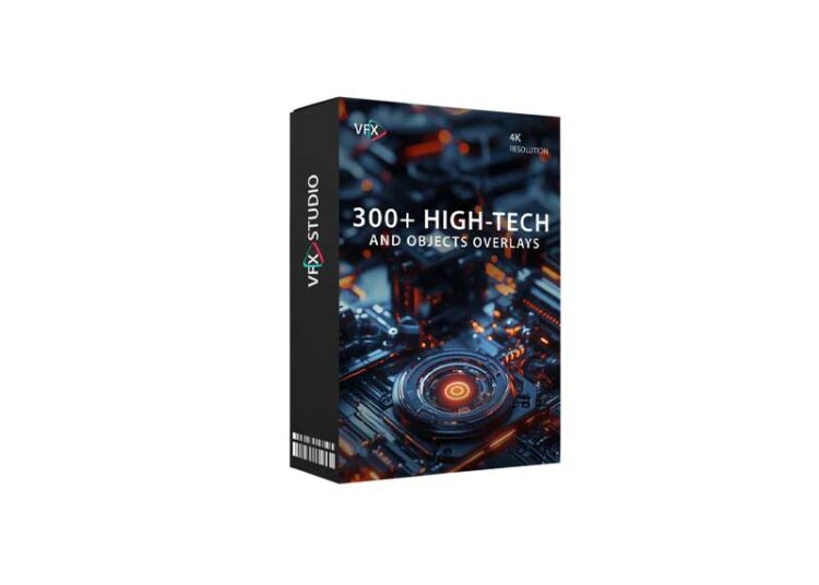 VfxStudio - 300+ High-Tech and Objects Overlays 1 VfxStudio - 300+ High-Tech and Objects Overlays