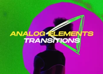 Videohive - Analog Elements Transitions - 59751926