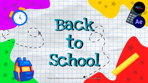 Videohive - Back To School Promo - 59573567 1 Videohive - Back To School Promo - 59573567