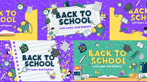 Videohive - Back to School Intro - 59529757 1 Videohive - Back to School Intro - 59529757