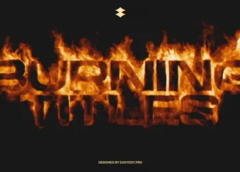Videohive - Burning Titles - 59567754