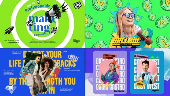 Videohive - Creative Typography Intro & Photo Montage – Unique Titles & Slideshow Templates - 59903006 1 Videohive - Creative Typography Intro & Photo Montage – Unique Titles & Slideshow Templates - 59903006