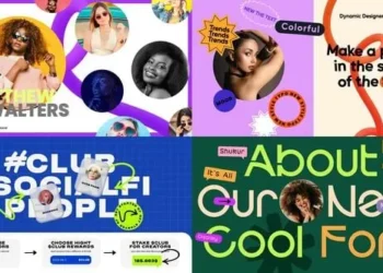 Videohive - Creative Typography & Picture Layout Templates – Stylish Design Bundle - 59795060