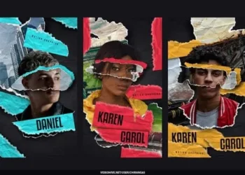 Videohive - Crumple Tape Paper Stories - 59548144