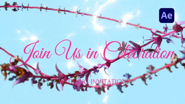 Videohive - Elegant Floral Wedding Invite - 59735362 1 Videohive - Elegant Floral Wedding Invite - 59735362
