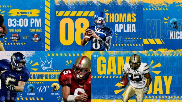 Videohive - Football Opener - 59632676 1 Videohive - Football Opener - 59632676