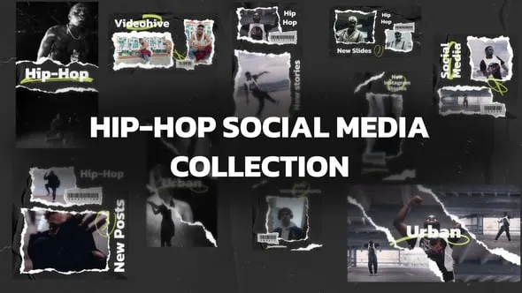Videohive - Hip-Hop Social Media Collection - 59953064 1 Videohive - Hip-Hop Social Media Collection - 59953064
