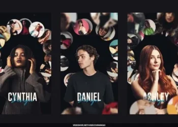 Videohive - Photo Gallery Poster Circle Teaser Stories - 59622782