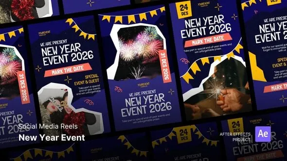 Videohive - Reels - New Year Event After Effects Project Files - 59910002 1 Videohive - Reels - New Year Event After Effects Project Files - 59910002
