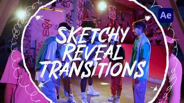 Videohive - Sketchy Reveal Transitions - 59788990 1 Videohive - Sketchy Reveal Transitions - 59788990