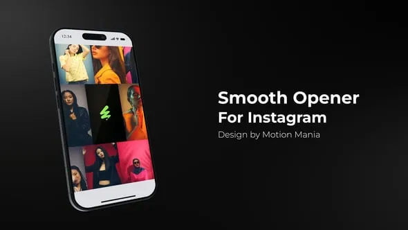 Videohive - Smooth Opener for Instagram - 59980345 1 Videohive - Smooth Opener for Instagram - 59980345