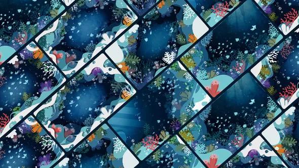 Videohive - Undersea Background - 59387385 1 Videohive - Undersea Background - 59387385