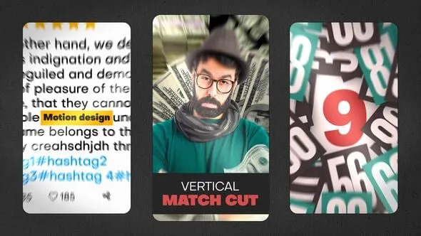 Videohive - Vertical Match Cut - 59881381 1 Videohive - Vertical Match Cut - 59881381