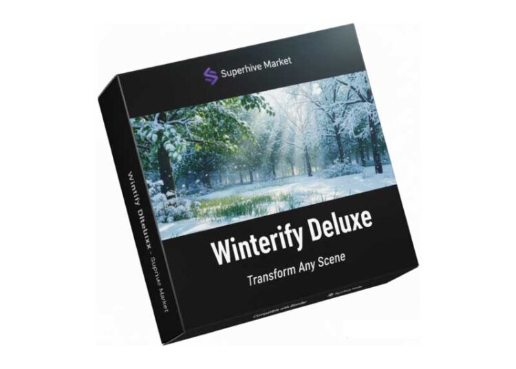 Winterify Deluxe 1.0 for Blender 1 Winterify Deluxe 1.0 for Blender