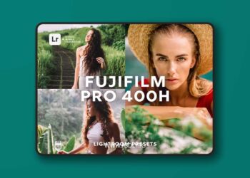 10 Fuji Pro 400H Lightroom Presets - Analog LR Preset - 35mm Film Stock Emulation