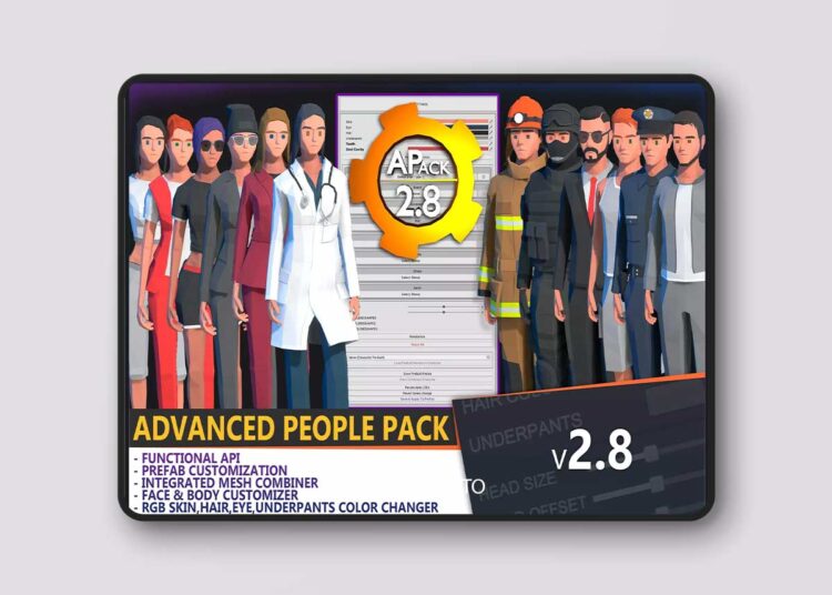 Advanced People Pack 2 v2.8.4.2 for Unreal Engine 1 Advanced People Pack 2 v2.8.4.2
