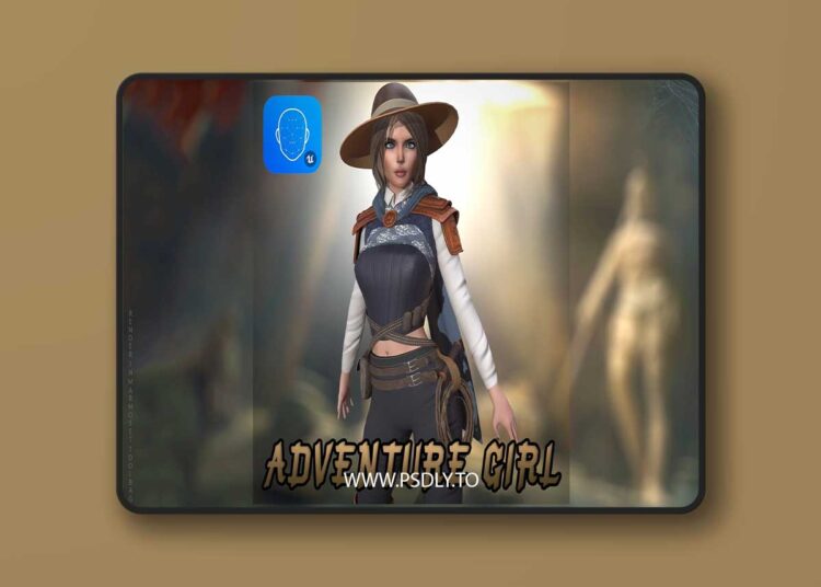 Adventure girl (4.18+) for Unreal Engine 1 Adventure girl (4.18+)