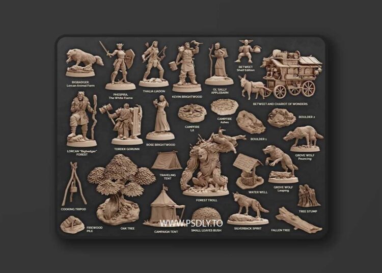 Artificers Mini – Welcome Pack – 3D Print Model STL 1 Artificers Mini – Welcome Pack – 3D Print Model STL