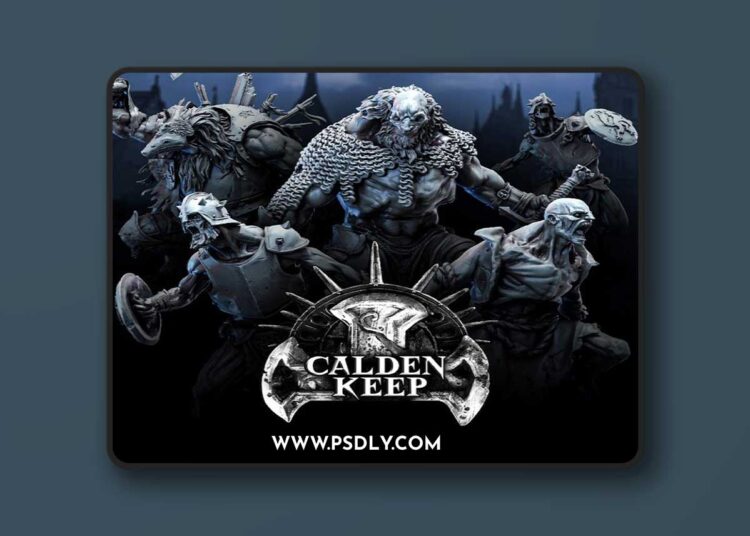Bestiarum Miniatures – Calden Keep Part 3 – 3D Print Model 1 Bestiarum Miniatures – Calden Keep Part 3 – 3D Print Model