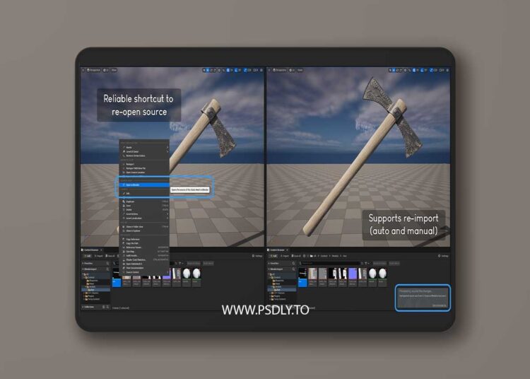Blend File Importer v1.9.4 (5.7) for Unreal Engine 1 Blend File Importer v1.9.3 (5.6)