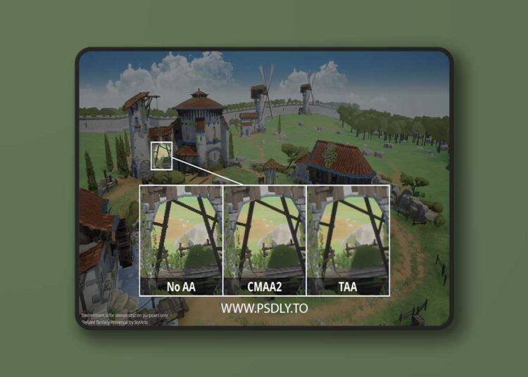 CMAA2 (Anti-Aliasing) v1.02 (5.7) for Unreal Engine 1 CMAA2 (Anti-Aliasing) v1.00 (5.6)