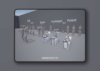 City Animation of People - Pack 3 (4.10 – 4.27 and 5.0 – 5.6)