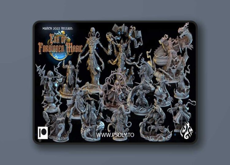 Crippled God Foundry – Era of Forbidden Magic – 3D Print Model STL 1 Crippled God Foundry – Era of Forbidden Magic – 3D Print Model STL