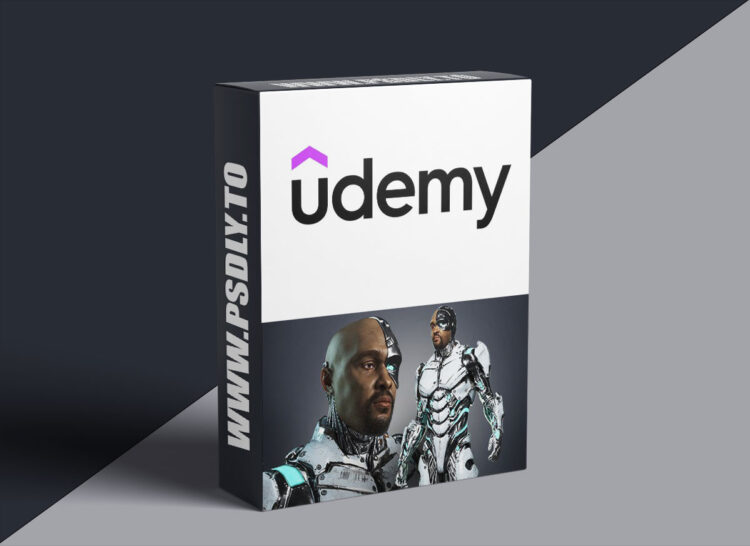 Udemy – Cyborg Hard Surface Character Creation in Blender 1 Cyborg Hard Surface Character Creation in Blender
