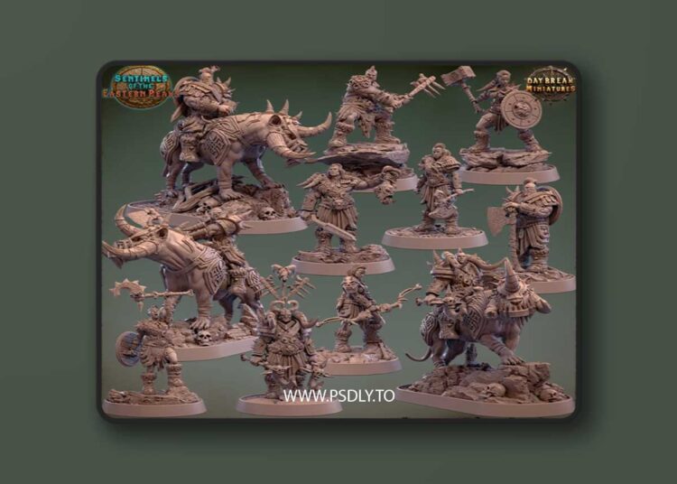Daybreak Miniatures – Sentinels of the Eastern Peaks – Complete Pack – 3D Print Model 1 Daybreak Miniatures – Sentinels of the Eastern Peaks – Complete Pack – 3D Print Model