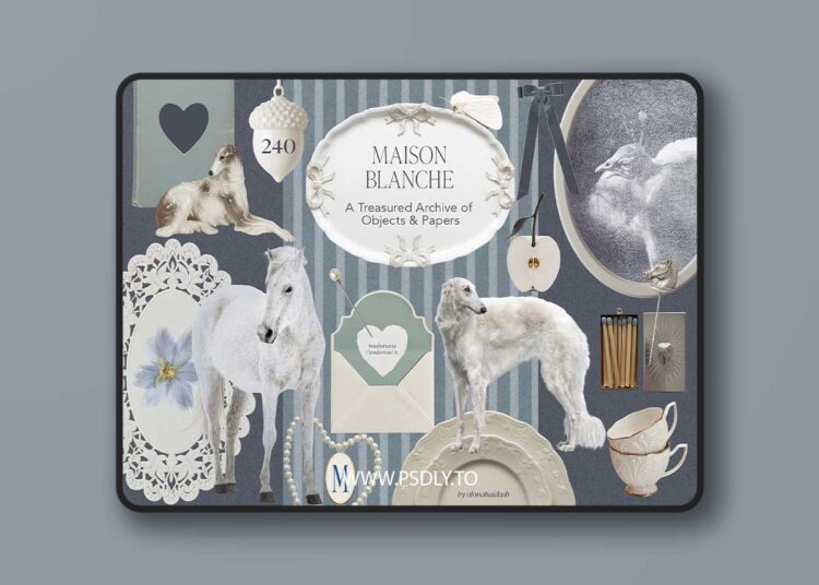 CreativeMarket - Decorative Objects & Paper Archive - 291850530 1 Decorative Objects & Paper Archive